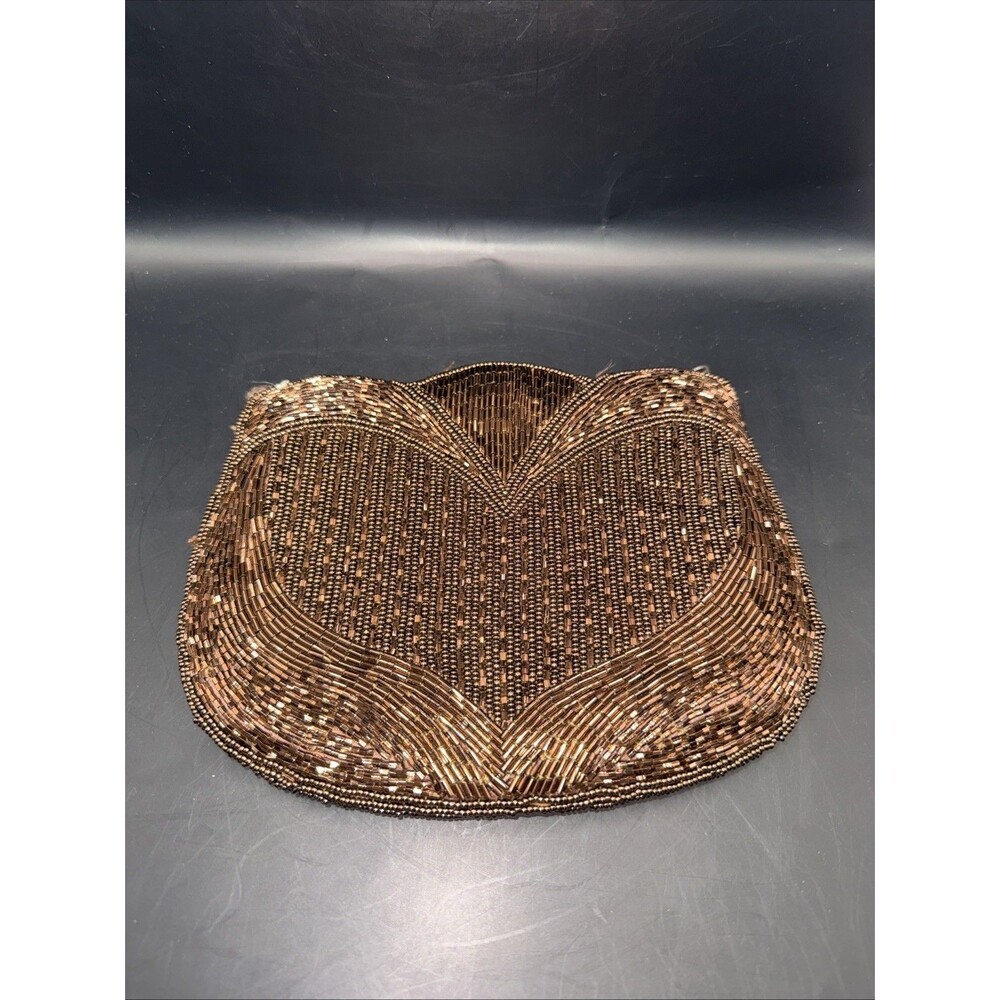 Vintage Garfinckel’s Bronze Beaded Handbag